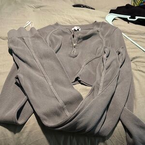 Fashion Nova Green Two-Piece Set